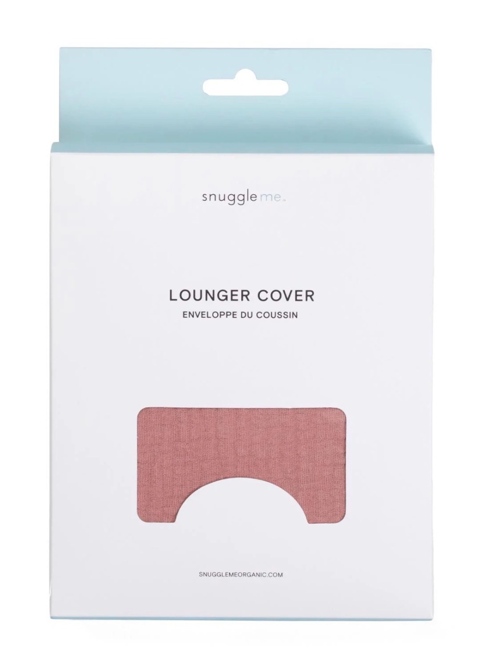 Snuggle Me Lounger Cover - Dusty Rose